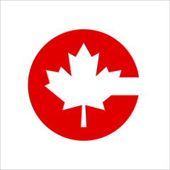 Maple Leaf in letter C