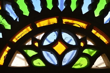 stained glass window