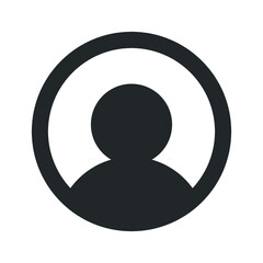 avatar, profile icon design vector