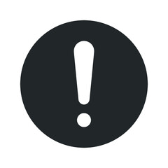 Exclamation, warning sign icon design