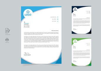 Professional Company Corporate Business Letterhead Template Design