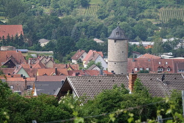 Weinberg und Kereturm in Eibelstadt