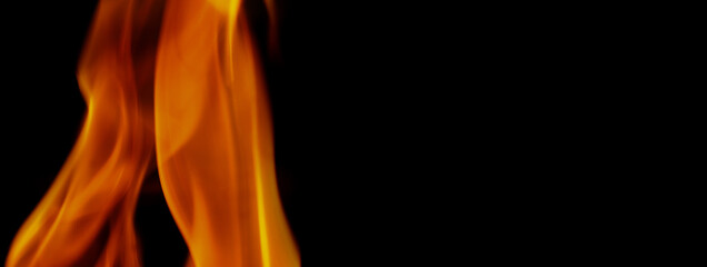 Fire background. Abstract burning flame and black background. represents the power of burning refers to heat spicy seductive sensual or burning fuels. fire incidents burning destroys everything.