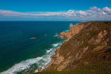 Fototapeta premium Cabo da Roca in Portugal, the western point of Europe