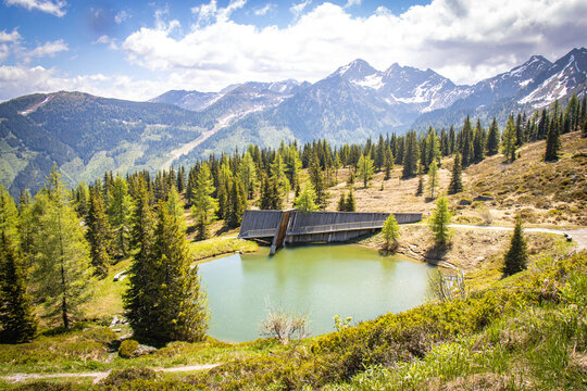 on top of planai in schladming, austrian alps, austria, styria, hiking, mountains