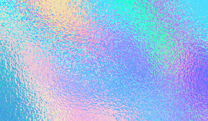 Holographic texture. Rainbow foil. Glitter hologram effect.