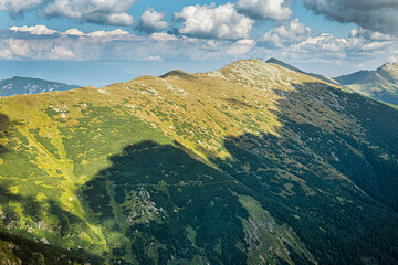 Chopok hill, Low Tatras mountain scenery, Slovakia