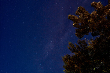 Milky way and stars