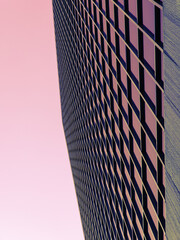 Abstrakter redaktioneller Hintergrund Teilweise Aufnahme einer Gebäudestruktur