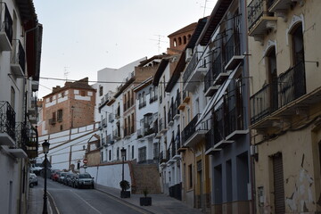 Fototapeta na wymiar Calle de Guadix.