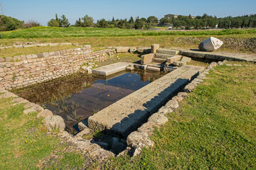 Asklepion in Pergamon , Phergamon , Bergama Historical City from İzmir
