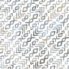 Seamless neutral and white grungy classic abstract surface pattern design for print. High quality illustration. Monochrome earth colored design with white pattern design overlay. Repeat graphic swatch