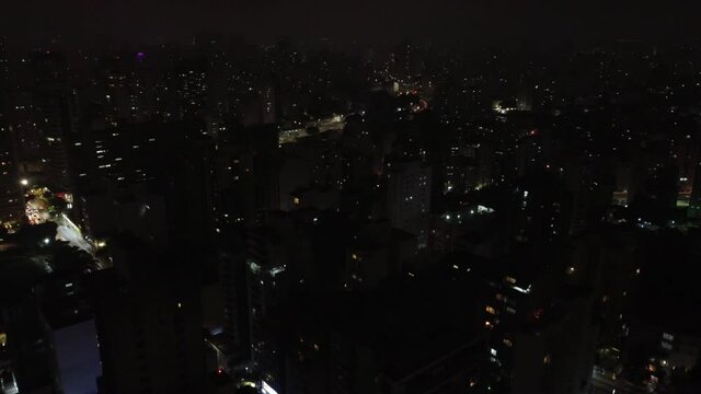 Traffic in the city brazil sao paulo rua augusta