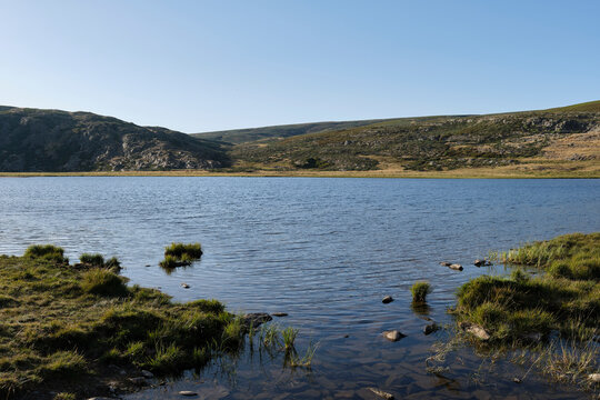 Laguna de las Yeguas in the natural park Lago de Sanabria. Zamora. Castilla y Leon