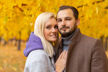Fototapeta premium Lovely couple having fun together in nature.