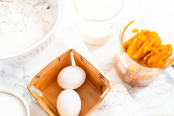 Pumpkin spice cupcake