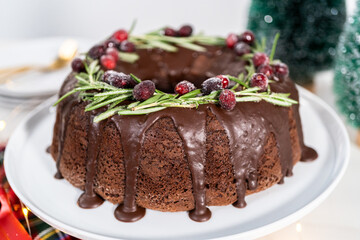 Chocolate bundt cake