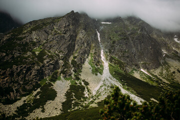 landscape in the mountains