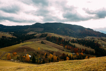 autumn in the mountains
