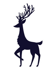 standing reindeer design