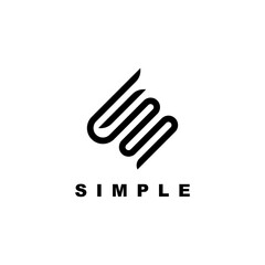 Abstract line logo