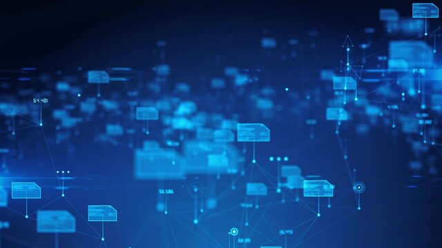 World cybersecurity big data network cloud computing IOT communication 