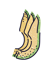 nice avocado slices