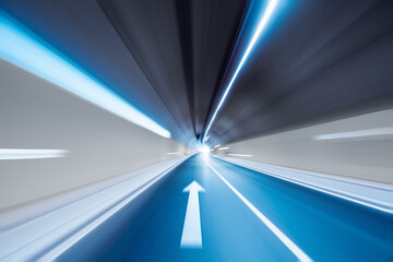 inside the tunnel scene