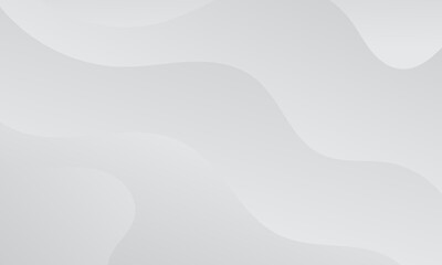 Abstract white waves geometric background. Modern background design. gradient color. Fluid shapes composition. Fit for presentation design. website, banners, wallpapers, brochure, posters