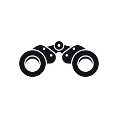 binoculars icon design template