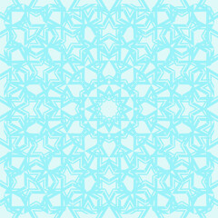 seamless pattern with snowflakes