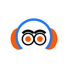 headphone, music icon, music logo