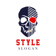 Logo Style Skull General Good For Any Industry