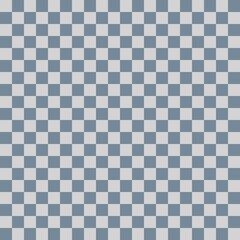 Two color checkerboard. Light Slate Grey and Light grey colors of checkerboard. Chessboard, checkerboard texture. Squares pattern. Background.