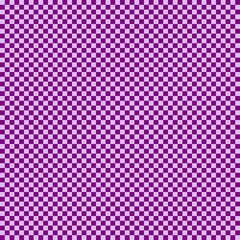 Checkerboard with very small squares. Purple and Lavender colors of checkerboard. Chessboard, checkerboard texture. Squares pattern. Background.