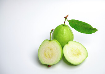 guava kimju on a white background