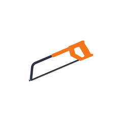 iron saw icon design vector