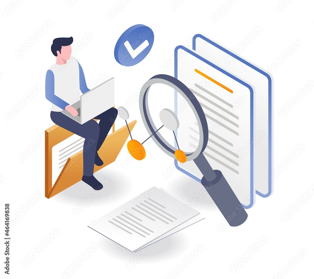 Aufkleber report and observation data analyst