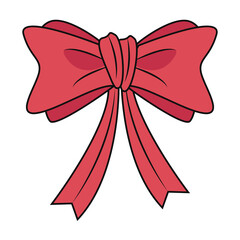 red bowtie decoration
