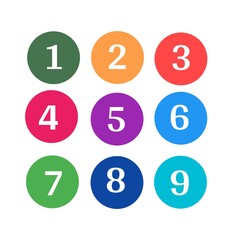 set of colorful numbers