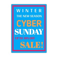 Winter the new season cyber monday up to 10 percent sale