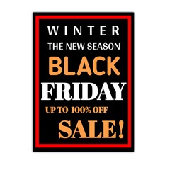 Winter the new season black Friday up to 100 percent off sale