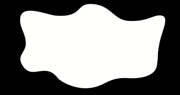 simple liquid wave opener transitions mask template pack alpha channel color motion graphic animation