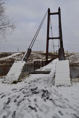 bridge in winter