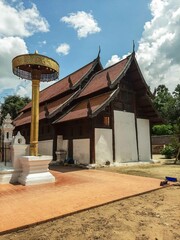 Within Wat Phra That Lampang Luang is a Lanna-style Buddhist temple in Lampang province northern of Thailand.