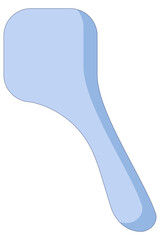 Icon of ophthalmologist testing eyesight pointing at eye chart symbols, icon in a flat style. Vision checkup, eye health, ophthalmology. Vector illustration