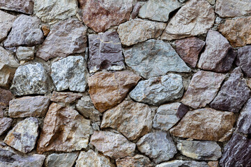 large number of stones were arranged on the stone walls. for background