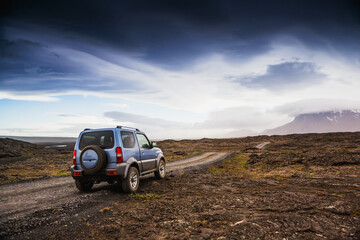Obraz na płótnie Canvas Golden Circle road trip in Iceland. Amazing Icelandic landscape.