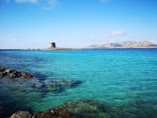 La Pelosa Strand Sardinien