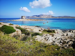 La Pelosa Strand Sardinien